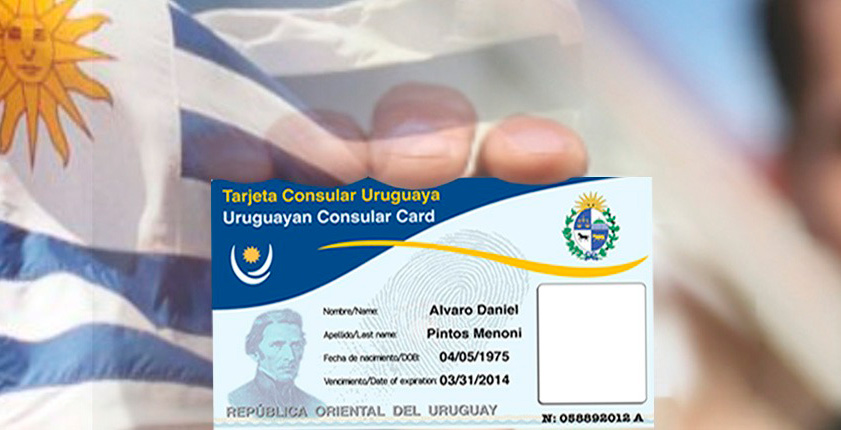 Tarjeta consular Uruguaya